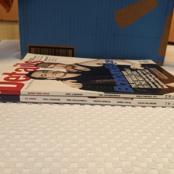 Details Magazine Bono'92 & The Edge'94 2 mags in Pristine Condition!! SALE!! - Picture 6 of 6